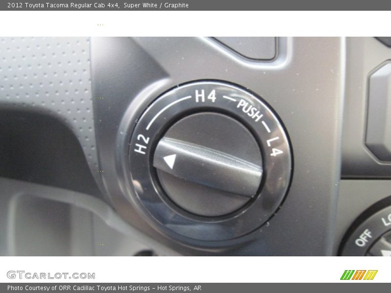Super White / Graphite 2012 Toyota Tacoma Regular Cab 4x4