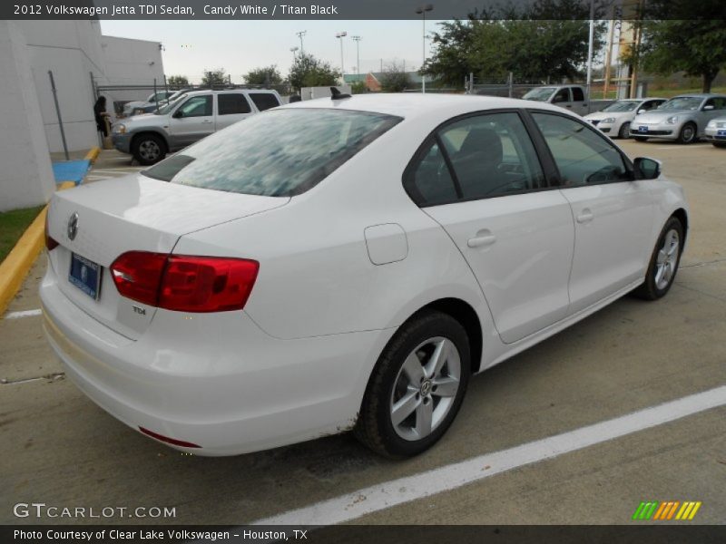 Candy White / Titan Black 2012 Volkswagen Jetta TDI Sedan