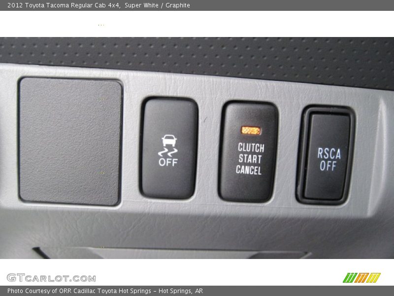 Super White / Graphite 2012 Toyota Tacoma Regular Cab 4x4