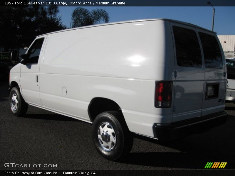 Oxford White / Medium Graphite 1997 Ford E Series Van E350 Cargo