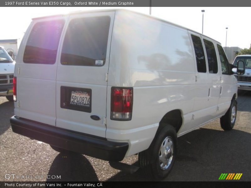 Oxford White / Medium Graphite 1997 Ford E Series Van E350 Cargo