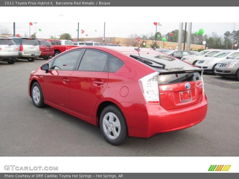 Barcelona Red Metallic / Bisque 2011 Toyota Prius Hybrid II