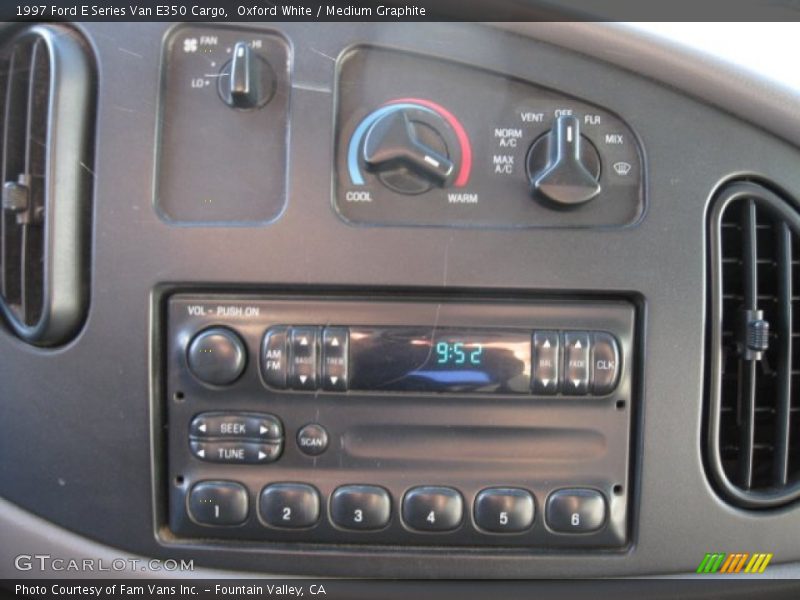 Oxford White / Medium Graphite 1997 Ford E Series Van E350 Cargo