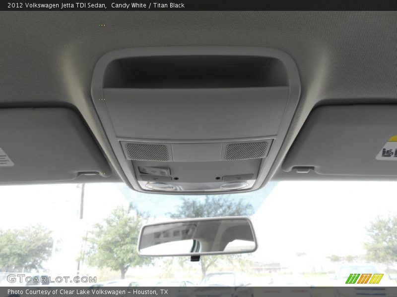 Candy White / Titan Black 2012 Volkswagen Jetta TDI Sedan