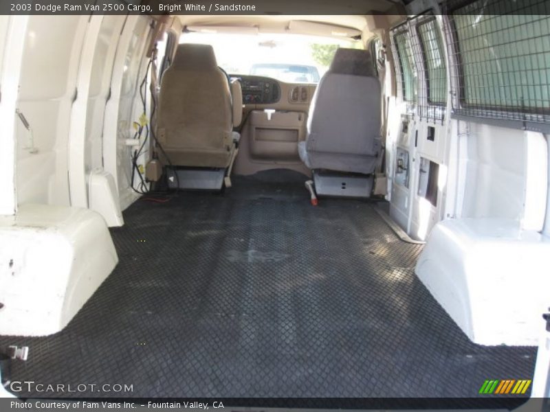  2003 Ram Van 2500 Cargo Trunk
