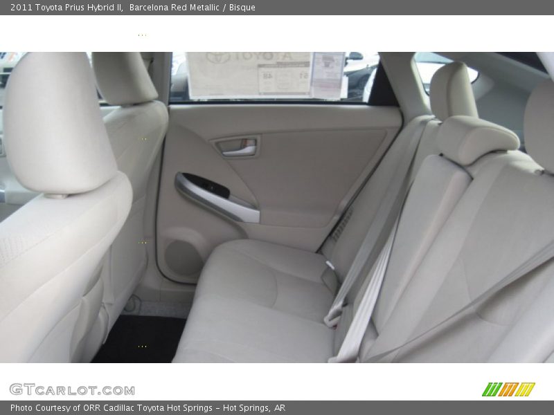 Barcelona Red Metallic / Bisque 2011 Toyota Prius Hybrid II