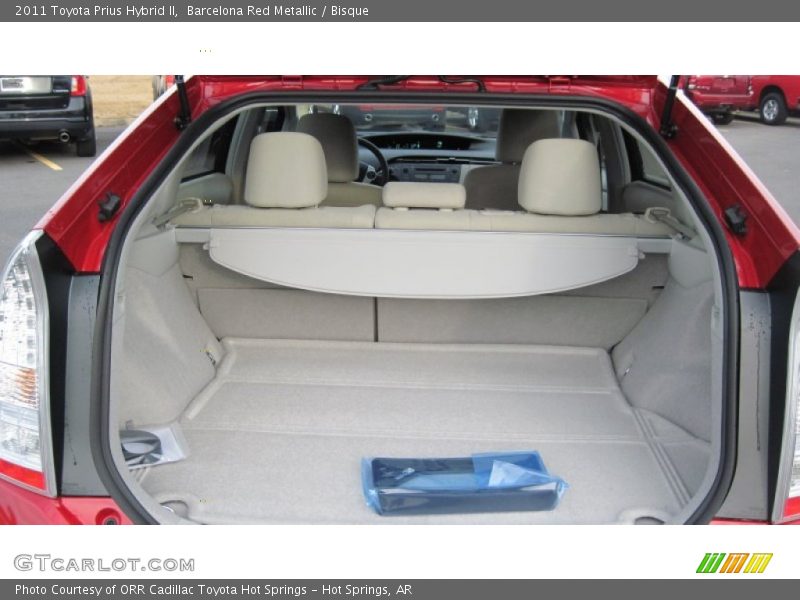 Barcelona Red Metallic / Bisque 2011 Toyota Prius Hybrid II
