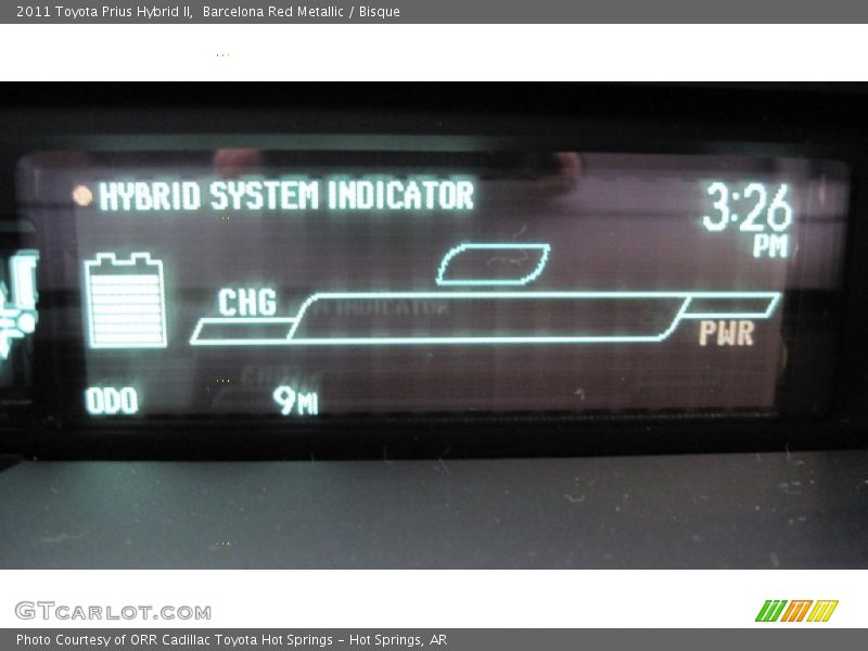 Barcelona Red Metallic / Bisque 2011 Toyota Prius Hybrid II