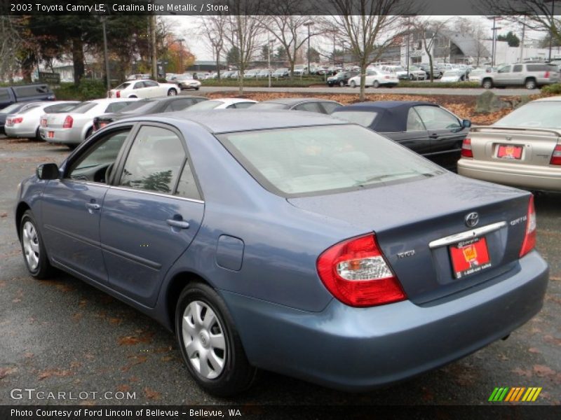 Catalina Blue Metallic / Stone 2003 Toyota Camry LE