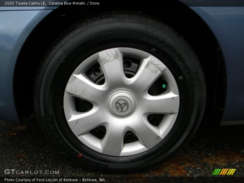 Catalina Blue Metallic / Stone 2003 Toyota Camry LE