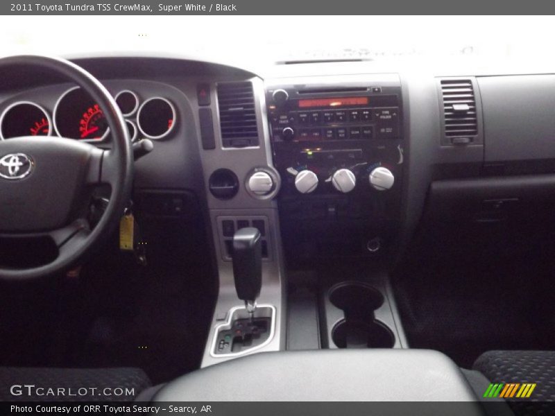 Super White / Black 2011 Toyota Tundra TSS CrewMax