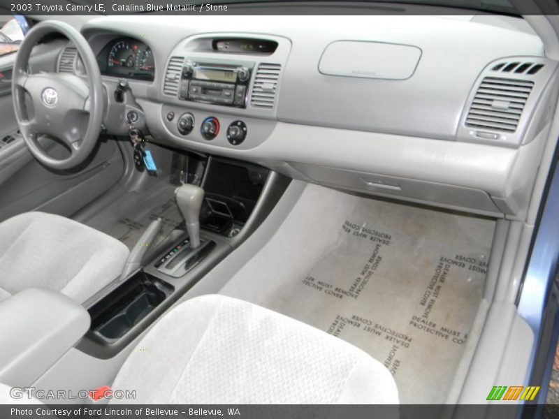 Catalina Blue Metallic / Stone 2003 Toyota Camry LE
