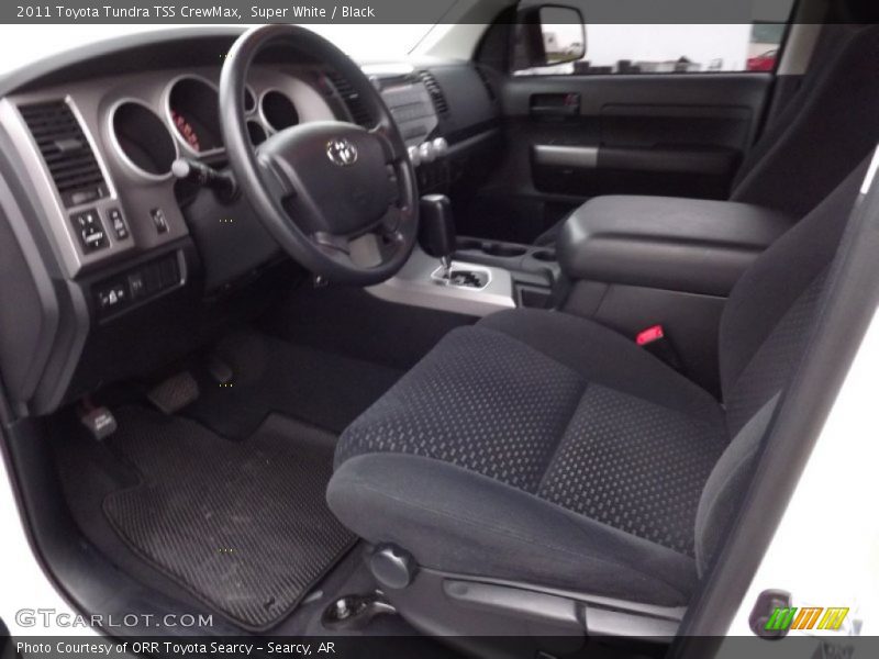 Super White / Black 2011 Toyota Tundra TSS CrewMax