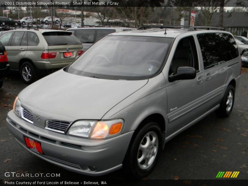 Silver Mist Metallic / Gray 2001 Oldsmobile Silhouette Premier