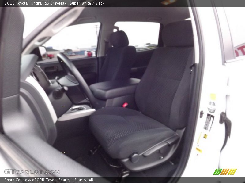 Super White / Black 2011 Toyota Tundra TSS CrewMax