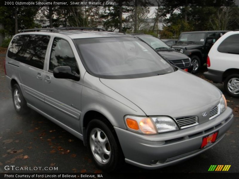 Silver Mist Metallic / Gray 2001 Oldsmobile Silhouette Premier