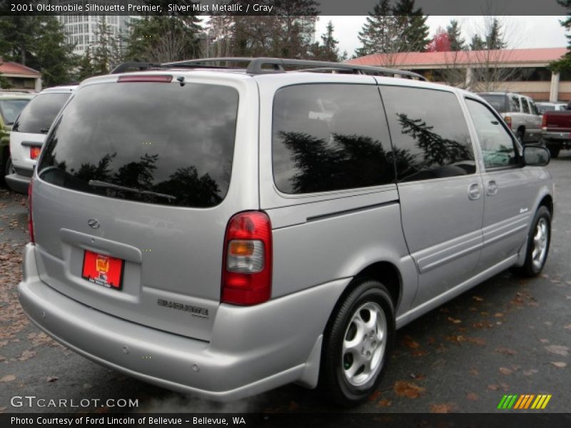 Silver Mist Metallic / Gray 2001 Oldsmobile Silhouette Premier