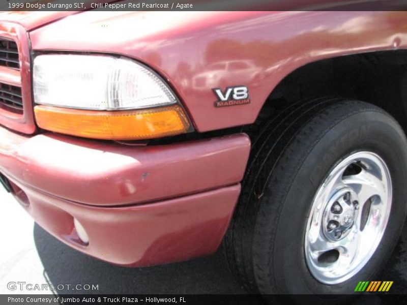 Chili Pepper Red Pearlcoat / Agate 1999 Dodge Durango SLT