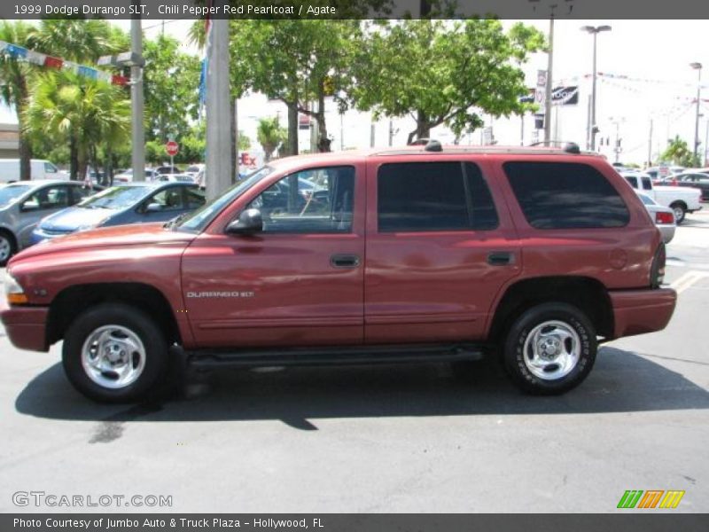 Chili Pepper Red Pearlcoat / Agate 1999 Dodge Durango SLT