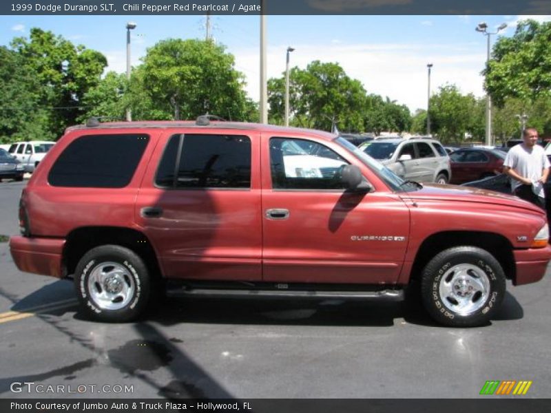 Chili Pepper Red Pearlcoat / Agate 1999 Dodge Durango SLT