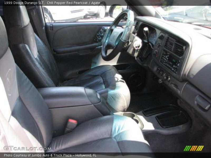 Chili Pepper Red Pearlcoat / Agate 1999 Dodge Durango SLT