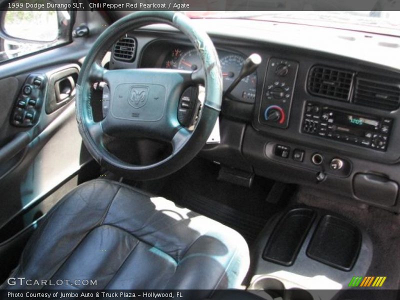 Chili Pepper Red Pearlcoat / Agate 1999 Dodge Durango SLT