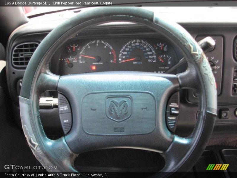 Chili Pepper Red Pearlcoat / Agate 1999 Dodge Durango SLT
