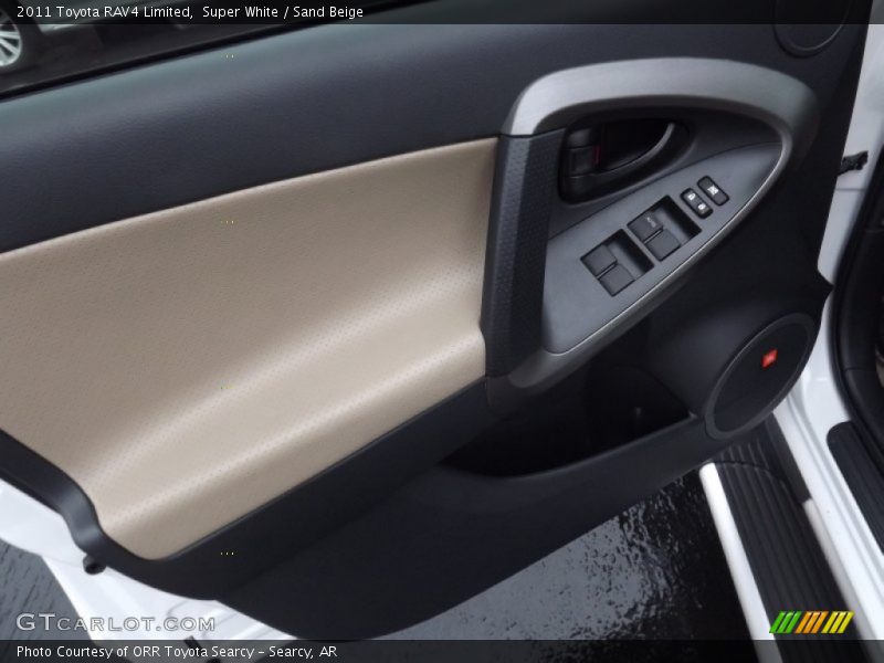 Super White / Sand Beige 2011 Toyota RAV4 Limited