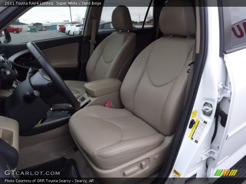  2011 RAV4 Limited Sand Beige Interior