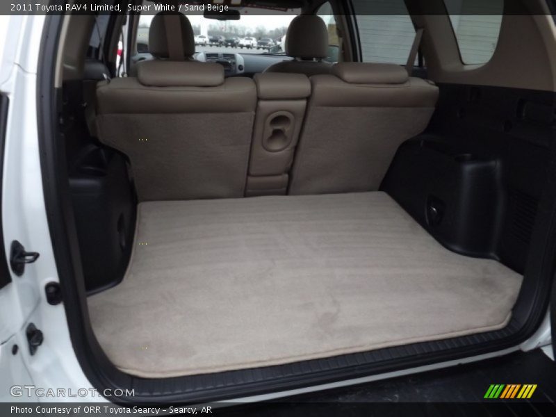 Super White / Sand Beige 2011 Toyota RAV4 Limited