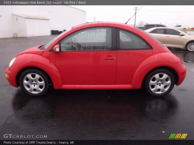 Uni Red / Black 2003 Volkswagen New Beetle GLS Coupe