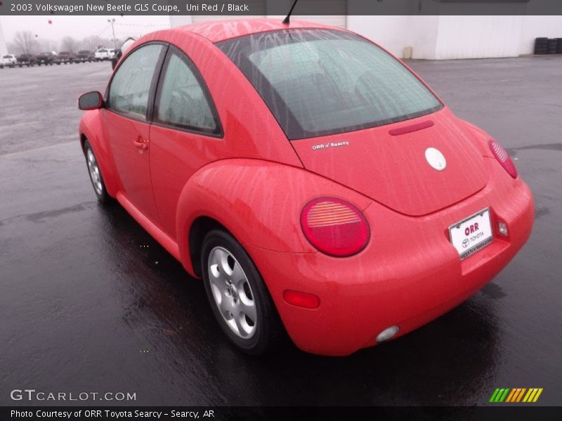 Uni Red / Black 2003 Volkswagen New Beetle GLS Coupe