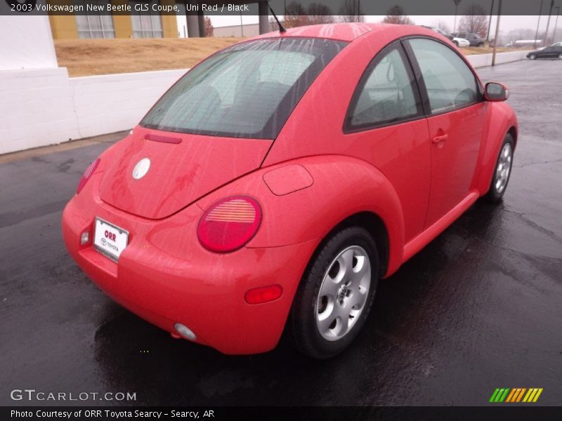 Uni Red / Black 2003 Volkswagen New Beetle GLS Coupe