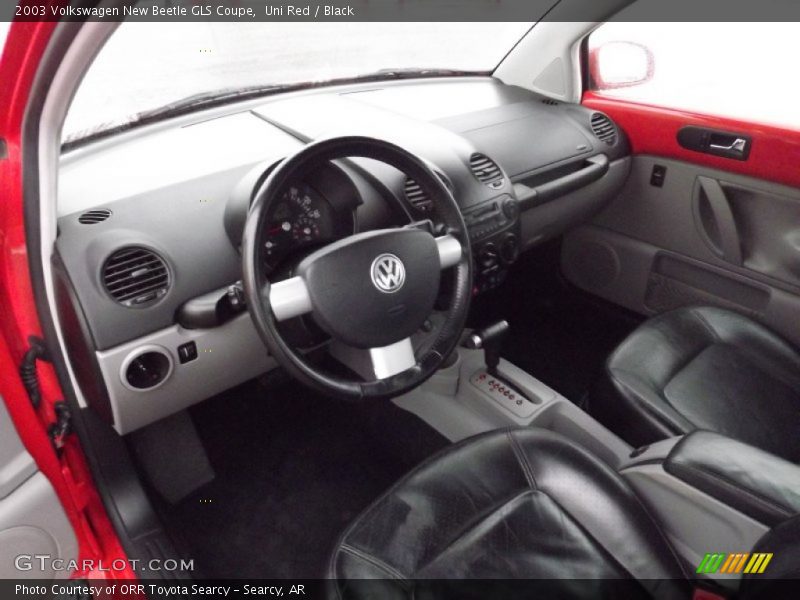 Uni Red / Black 2003 Volkswagen New Beetle GLS Coupe