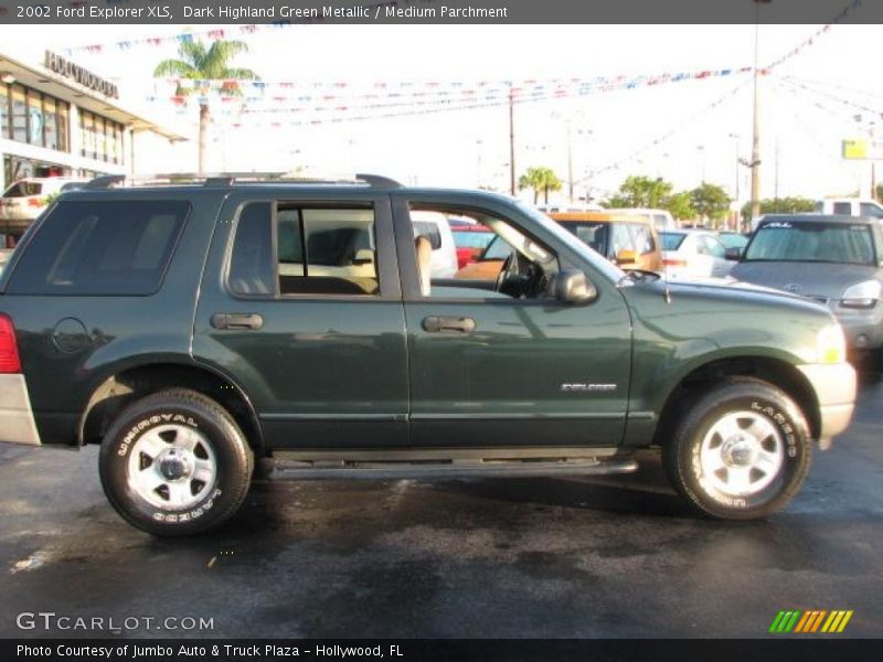  2002 Explorer XLS Dark Highland Green Metallic