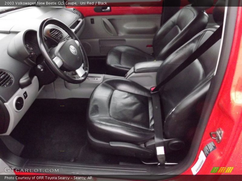 Uni Red / Black 2003 Volkswagen New Beetle GLS Coupe