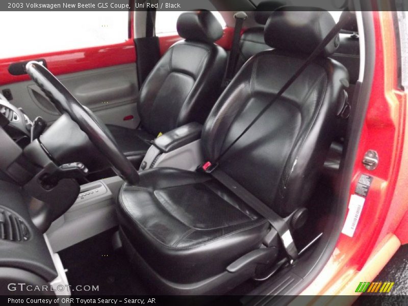 Uni Red / Black 2003 Volkswagen New Beetle GLS Coupe