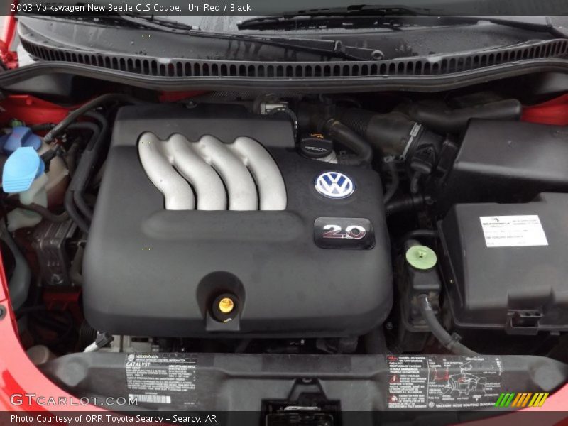 Uni Red / Black 2003 Volkswagen New Beetle GLS Coupe