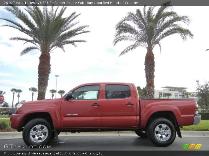  2010 Tacoma V6 SR5 PreRunner Double Cab Barcelona Red Metallic