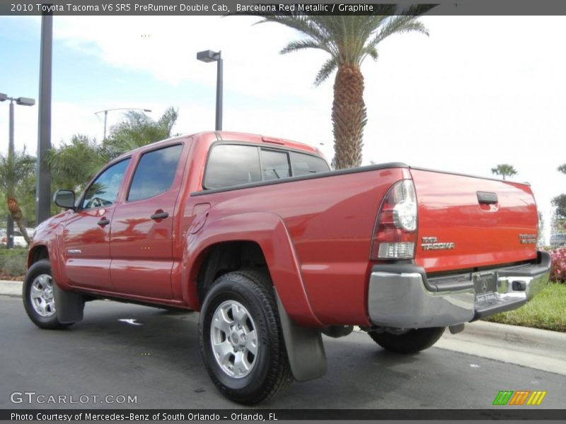  2010 Tacoma V6 SR5 PreRunner Double Cab Barcelona Red Metallic