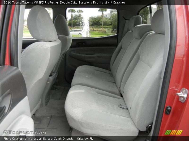  2010 Tacoma V6 SR5 PreRunner Double Cab Graphite Interior