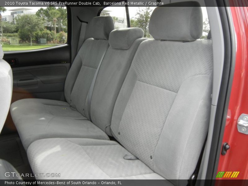  2010 Tacoma V6 SR5 PreRunner Double Cab Graphite Interior