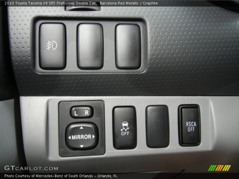 Barcelona Red Metallic / Graphite 2010 Toyota Tacoma V6 SR5 PreRunner Double Cab
