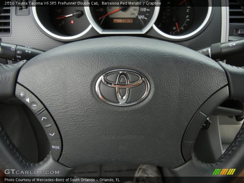 Barcelona Red Metallic / Graphite 2010 Toyota Tacoma V6 SR5 PreRunner Double Cab