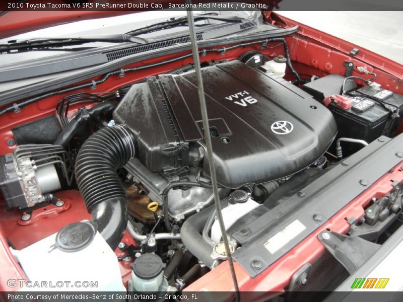  2010 Tacoma V6 SR5 PreRunner Double Cab Engine - 4.0 Liter DOHC 24-Valve VVT-i V6