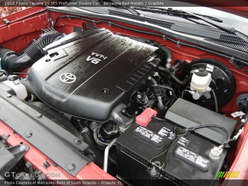  2010 Tacoma V6 SR5 PreRunner Double Cab Engine - 4.0 Liter DOHC 24-Valve VVT-i V6