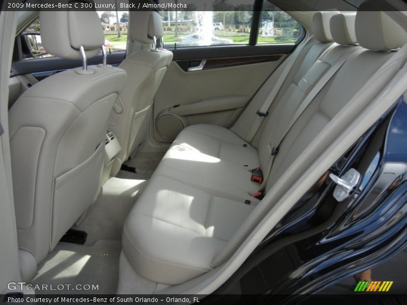 Black / Almond/Mocha 2009 Mercedes-Benz C 300 Luxury