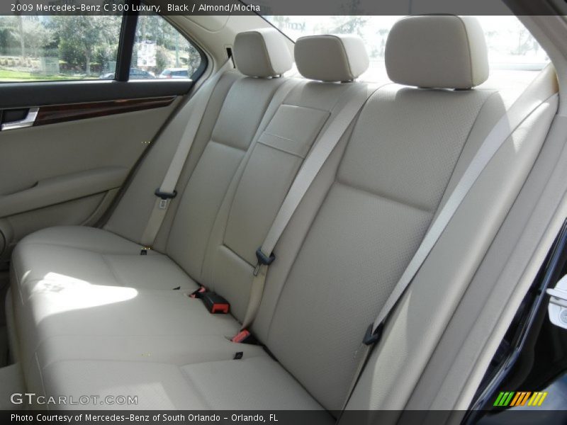 Black / Almond/Mocha 2009 Mercedes-Benz C 300 Luxury