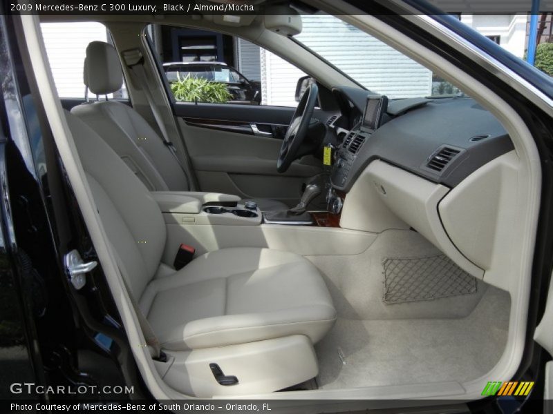 Black / Almond/Mocha 2009 Mercedes-Benz C 300 Luxury