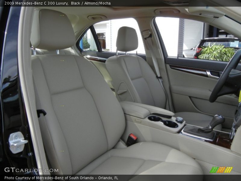 Black / Almond/Mocha 2009 Mercedes-Benz C 300 Luxury